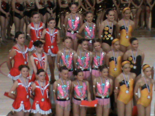 Podium equipe minimes