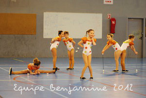 Equipe Benjamine 2012